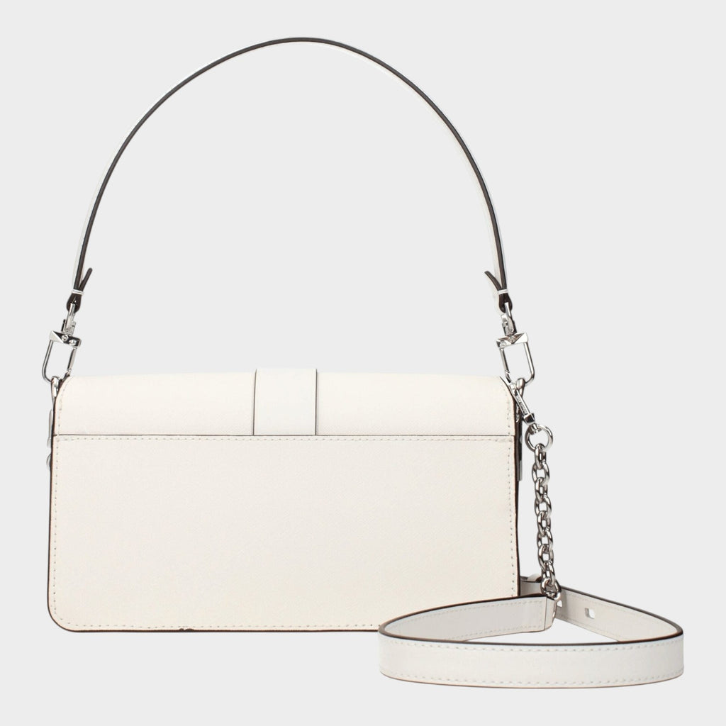 Michael Kors White Leather Handbag