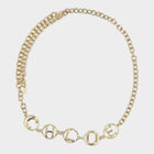 Chloé Script Jewel Gold Belt