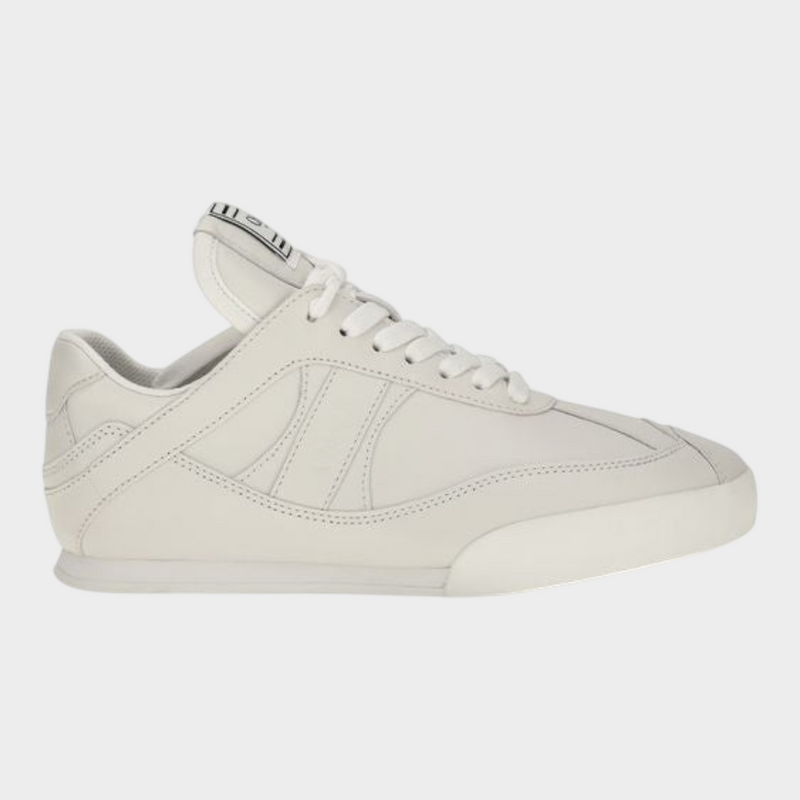 Esmire & Co Chloé white calf leather Kick sneakers with boxing-inspired design and rubber sole